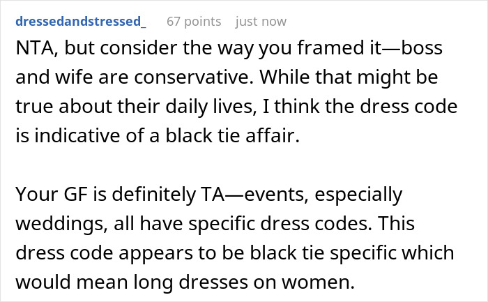 Guy Leaves For Boss's Wedding Alone After Seeing How Girlfriend Looks, Her Friends Call Him Cruel And Sexist, But The Internet Backs Him Up Guy Leaves For Boss's Wedding Alone After Seeing How Girlfriend Looks, Her Friends Call Him Cruel And Sexist, But The Internet Backs Him Up