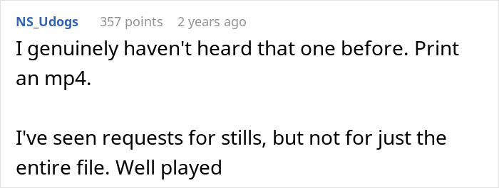 "A Monkey Could Do Your Job": Karen Manager Orders Employee To Print A Video File, Gets Fired "A Monkey Could Do Your Job": Karen Manager Orders Employee To Print A Video File, Gets Fired