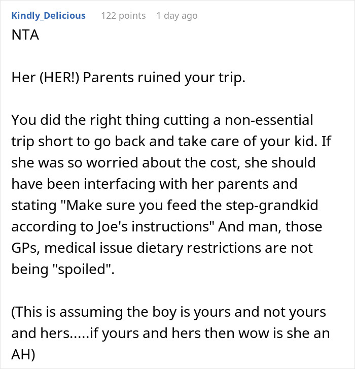 Man Cuts Honeymoon Short After Finding Out That His In-Laws Were Only Feeding His 9 Y.O. Snacks, Gets Blasted By Wife For “Always Ruining Things”