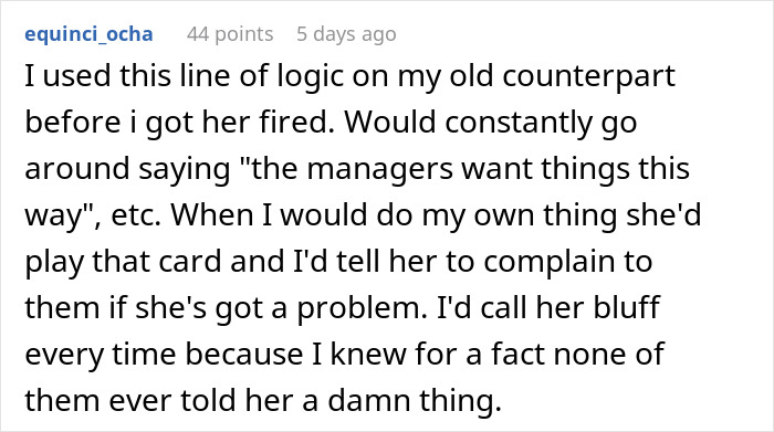 Employee Gets Verbally Jumped By Company Grump, Responds With Malicious Compliance And Gets Grump Quietly Fired Within Hours Employee Gets Verbally Jumped By Company Grump, Responds With Malicious Compliance And Gets Grump Quietly Fired Within Hours