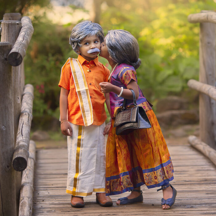 I Took Pictures Of Kids Dressed Up As Adults For A Photography Series “Growing Up Together”