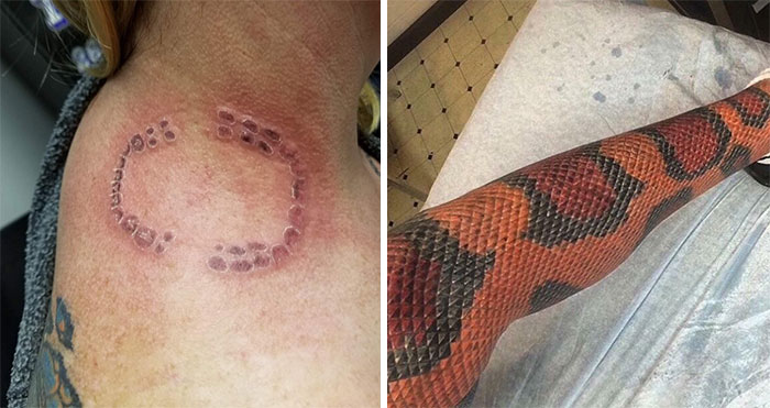 50 Times People Got Such A Quality Tattoo, It Was A Shame That The Design Was Horrible