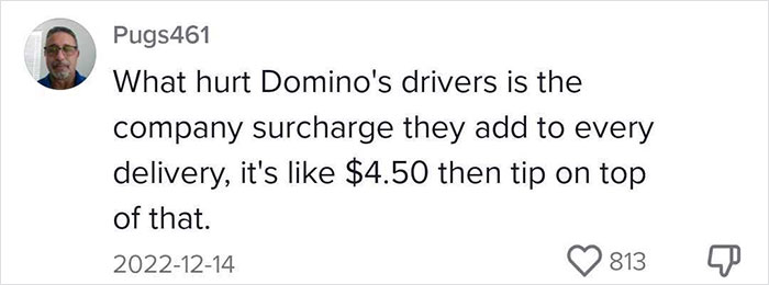 Domino’s Delivery Driver Goes Viral With 816K Views After Sharing How Much She Earns In Tips Domino’s Delivery Driver Goes Viral With 816K Views After Sharing How Much She Earns In Tips