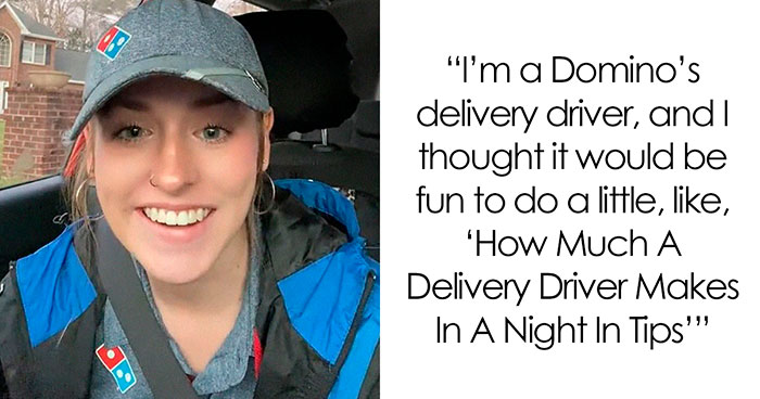 Domino’s Delivery Driver Goes Viral With 816K Views After Sharing How Much She Earns In Tips