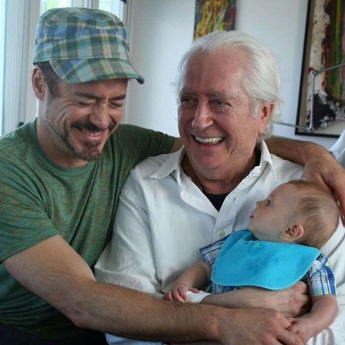 Robert Downey Jr. And His Father Robert Downey Sr Robert Downey Jr. And His Father Robert Downey Sr