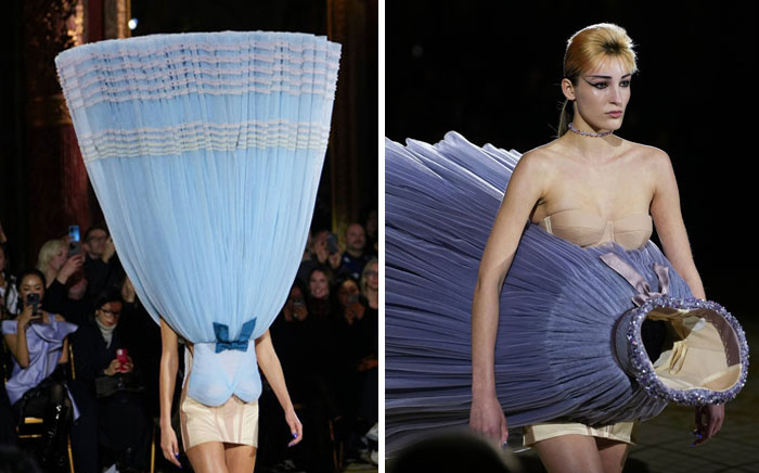 These Dresses At Paris Haute Couture Week Look Like A Glitch In The Matrix And People Don’t Know How To React