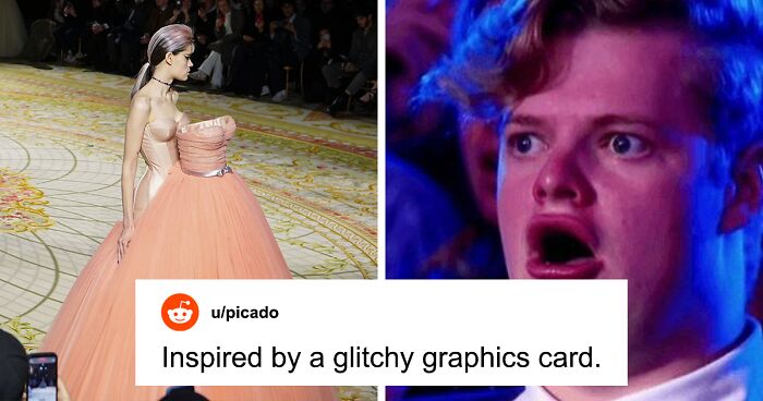 These Dresses At Paris Haute Couture Week Look Like A Glitch In The Matrix And People Don’t Know How To React