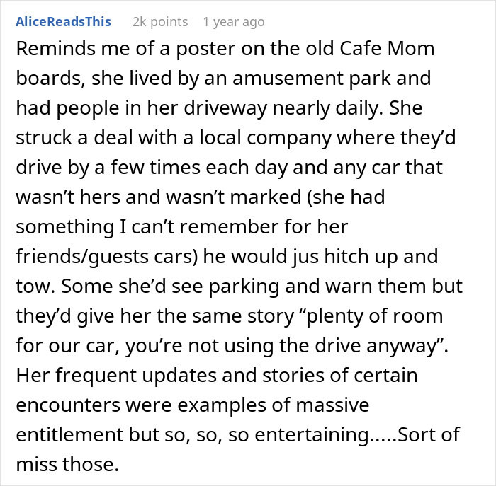 Entitled Parents Throw A Scene After Parking In This Guy's Driveway, Call The Cops On Him, Get Themselves Towed And Nearly Arrested Instead Entitled Parents Throw A Scene After Parking In This Guy's Driveway, Call The Cops On Him, Get Themselves Towed And Nearly Arrested Instead