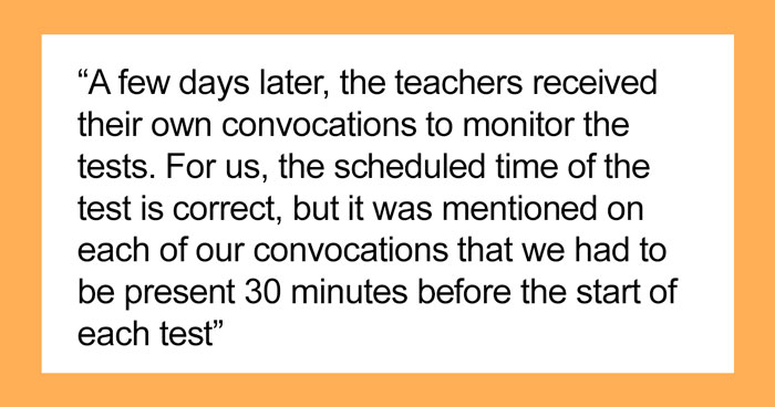 Teacher Leaves Exam Early, Forcing The School Principal To Monitor The Students Herself After Mass Malicious Compliance Ensues