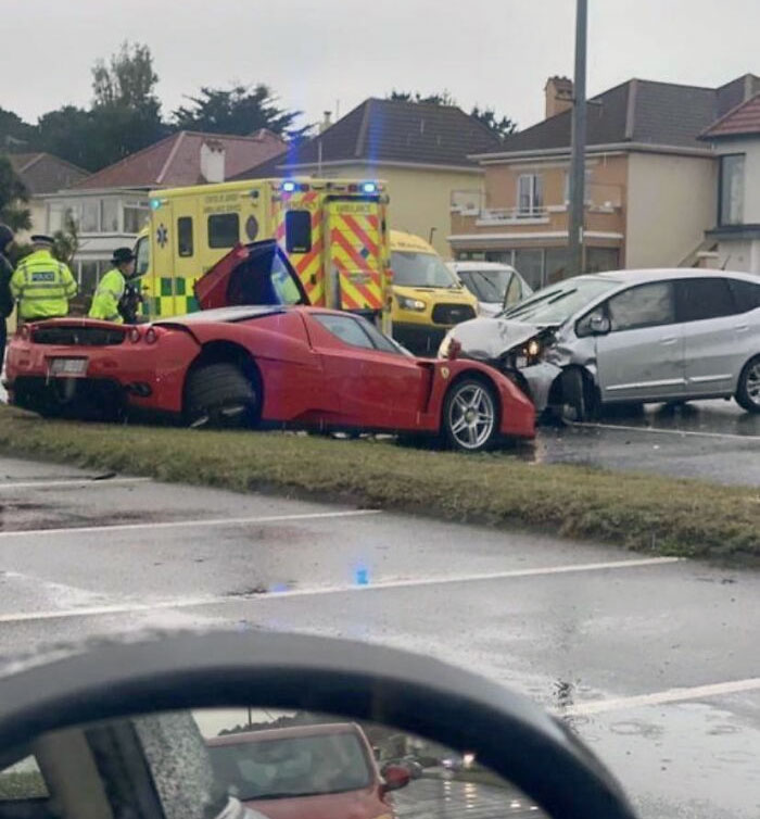 Ferrari Enzo ($2.5 Million) Crashed By Delivery Driver Enroute To New Owner