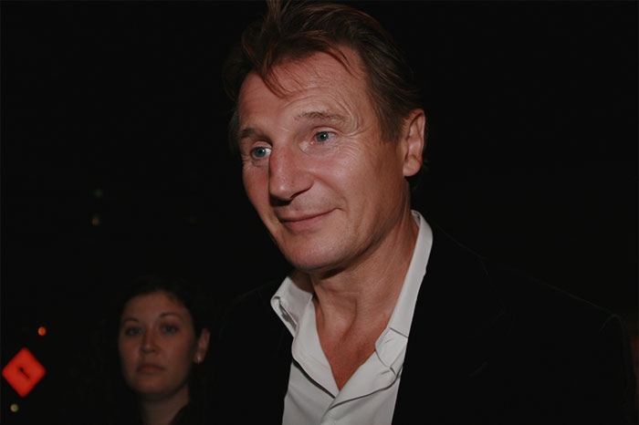 Picture of Liam Neeson smiling