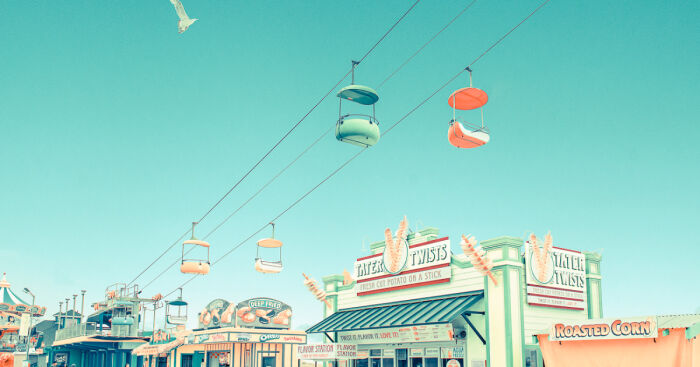 I Used Dreamy Colors To Capture California’s Oldest Amusement Park