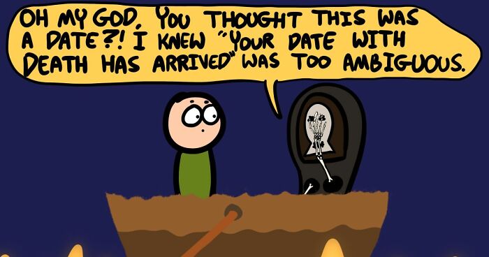 I Love The Grim Reaper So Much That I Keep Making Comics About Him (13 Pics)