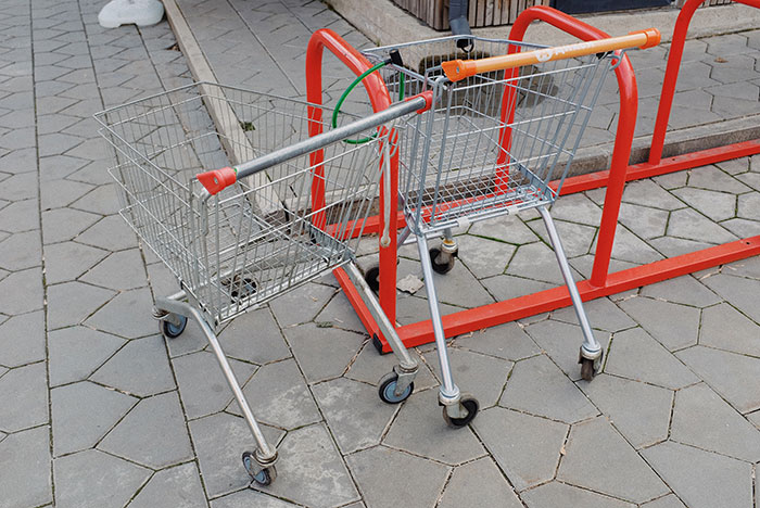 Not Putting The Trolley Back At The Supermarket