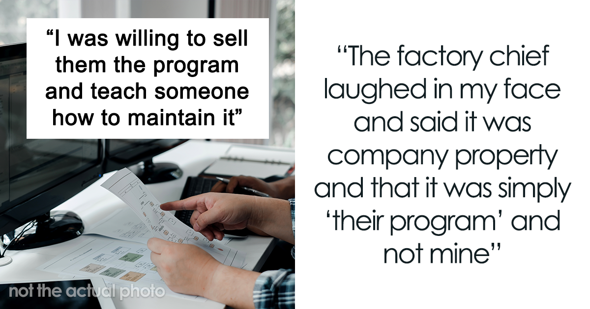 “The Factory Chief Laughed In My Face”: Employee Takes Important System They Created With Them When They’re Fired