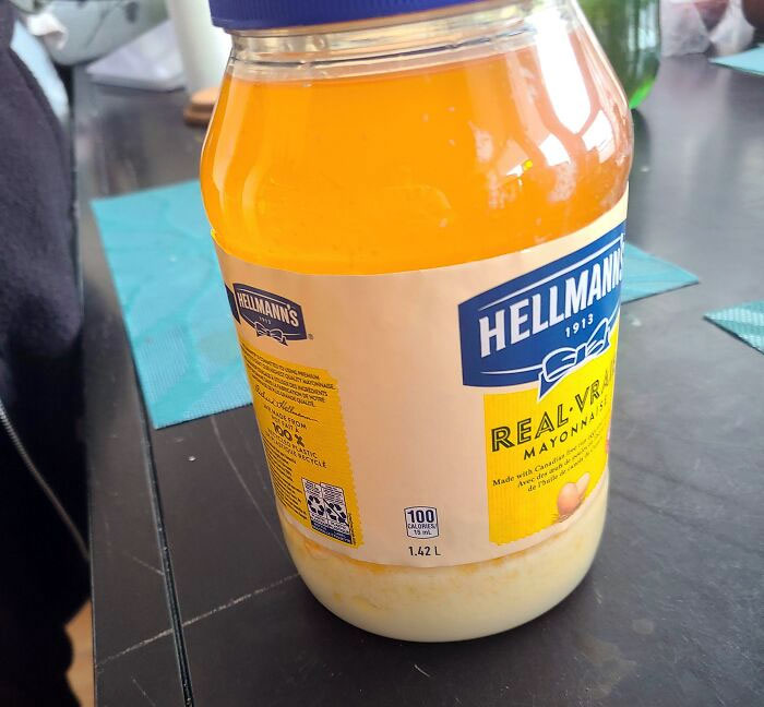 It's So Cold Our Mayonnaise Separated Into Egg And Oil