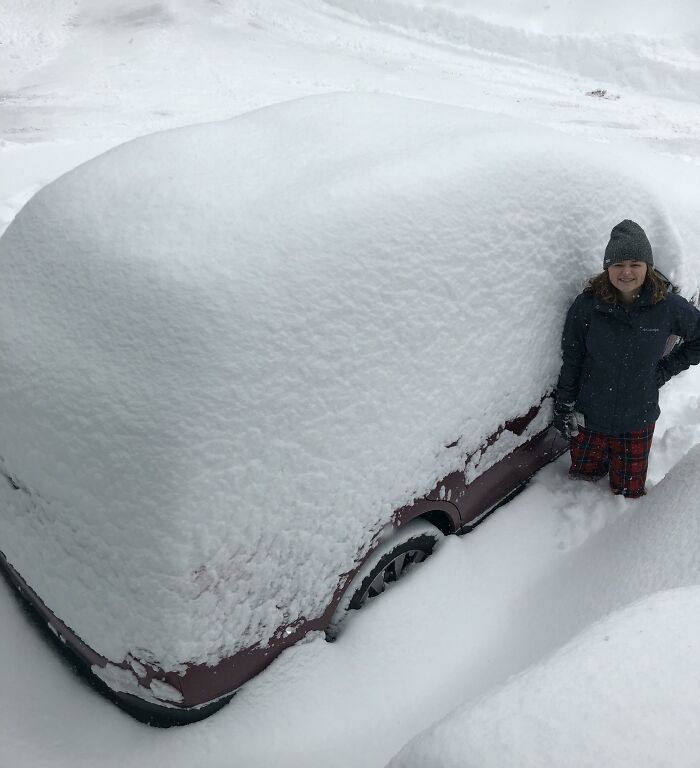 Got A Few Feet Of Snow In NH And Lost My Car