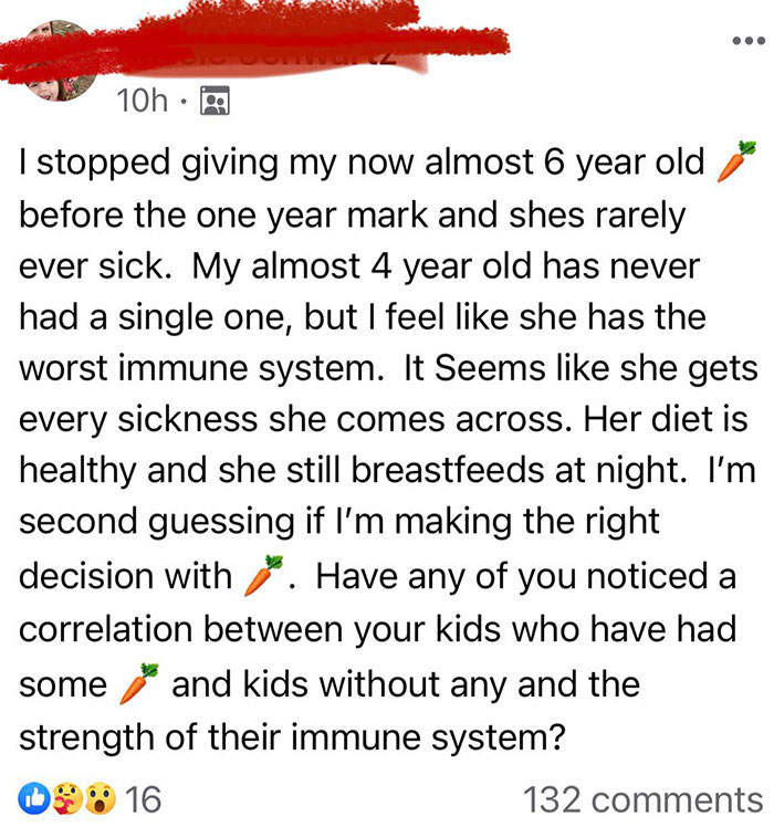 Why Is The Unvaccinated Child Getting Sick?