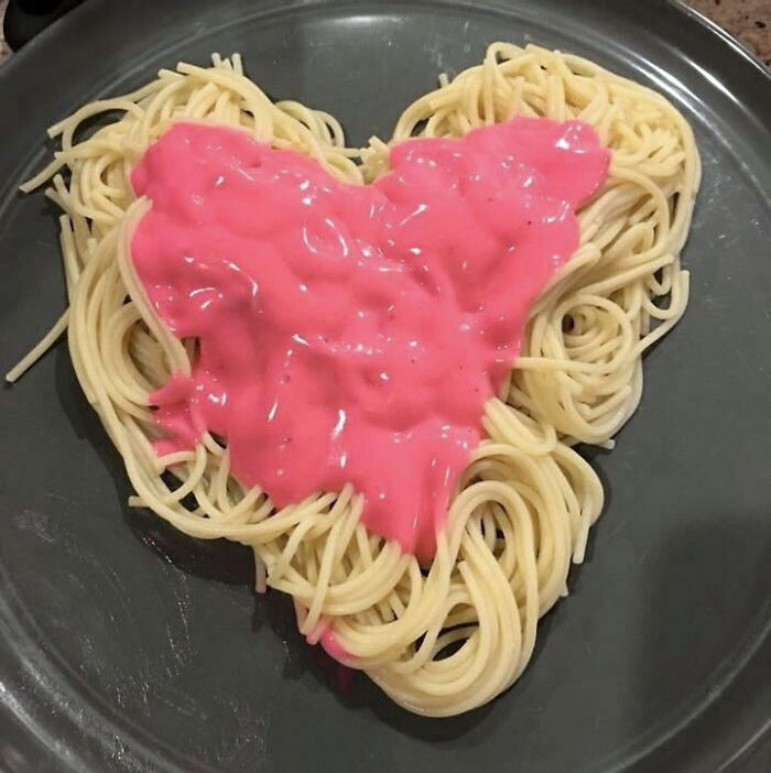 There Was An Attempt To Make A Romantic Valentine's Dinner