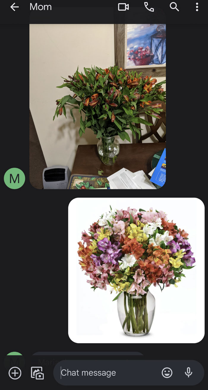 Valentine's Day Flowers. Reality vs. Product Photo