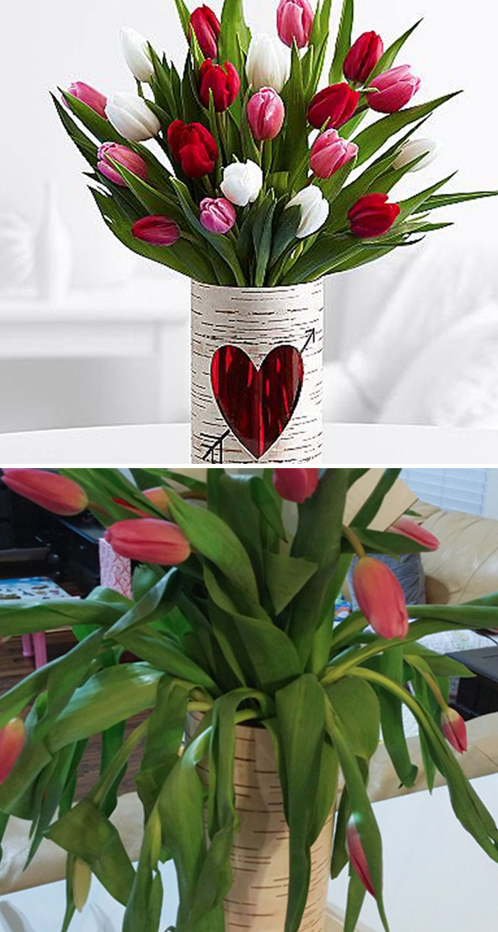 Spent $70 For Valentine's Flowers For My Wife, Received A Far Inferior Product Than The Advertisement