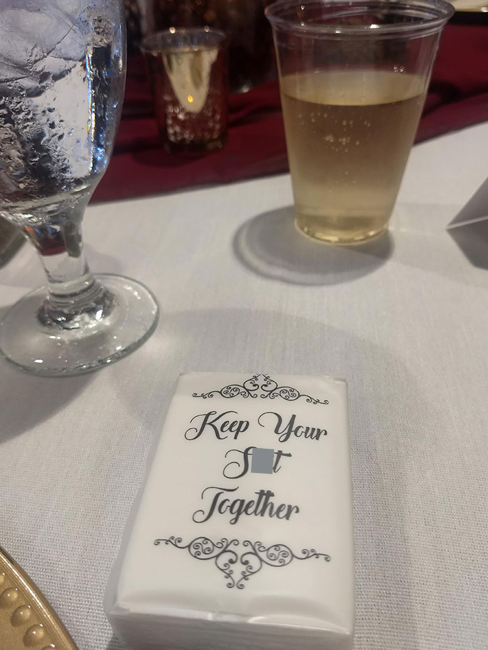 The Tissues At My Brother's Wedding Were A Nice Touch