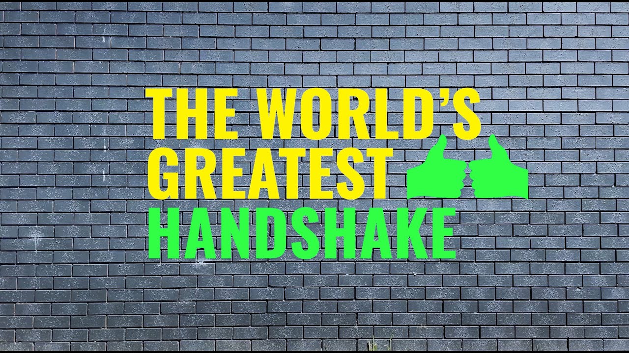 I Invented The World’s Greatest Handshake With My Son