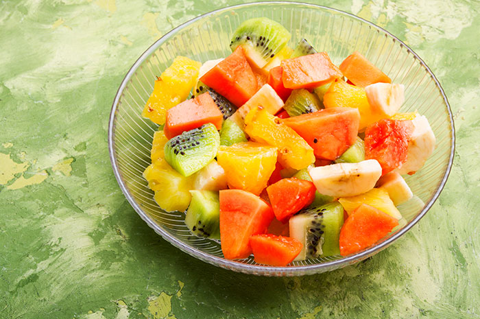 Fruit Salad As Long As You Don't Add Any Ice Cream, Syrup, Or Soda