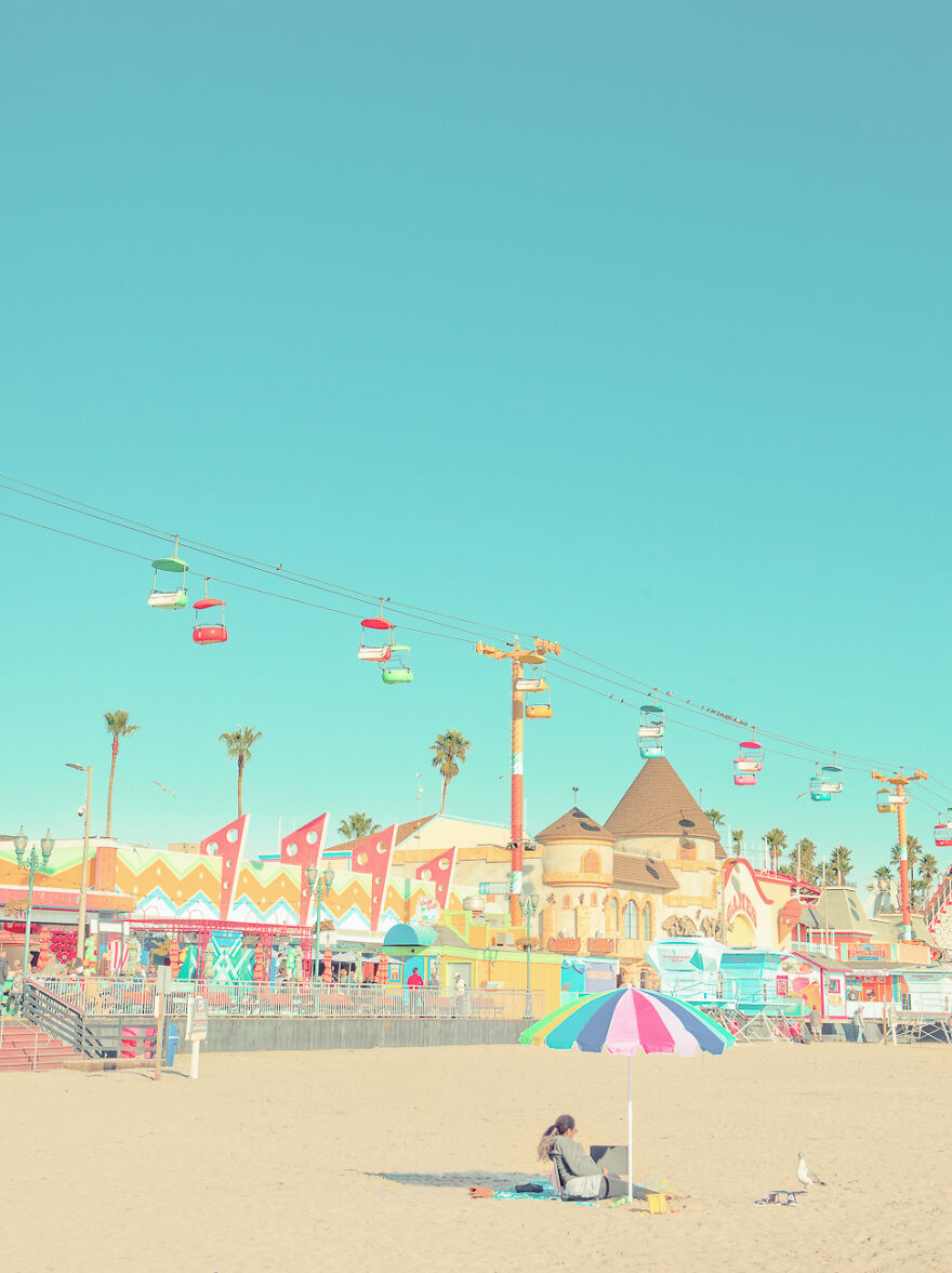 The Oldest Amusement Park In Dreamy Colors