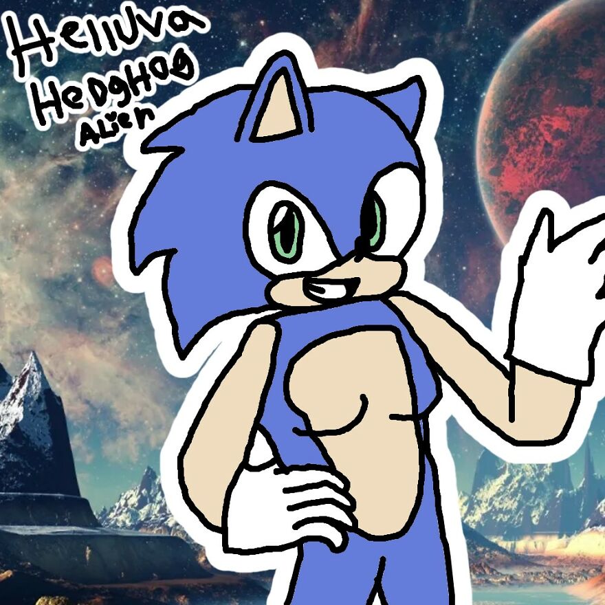 I Reimagined The Most Recognizable Pandas As Sonic Characters