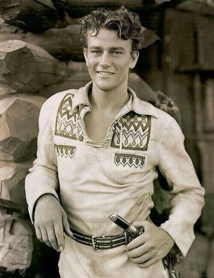 A 23-Year-Old John Wayne, Circa 1930