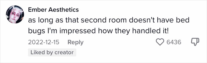 Woman Documents Hotel’s Brilliant Response After Finding A Single Bedbug In A Room Woman Documents Hotel’s Brilliant Response After Finding A Single Bedbug In A Room