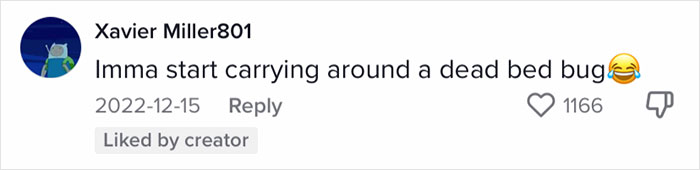 Woman Documents Hotel’s Brilliant Response After Finding A Single Bedbug In A Room Woman Documents Hotel’s Brilliant Response After Finding A Single Bedbug In A Room