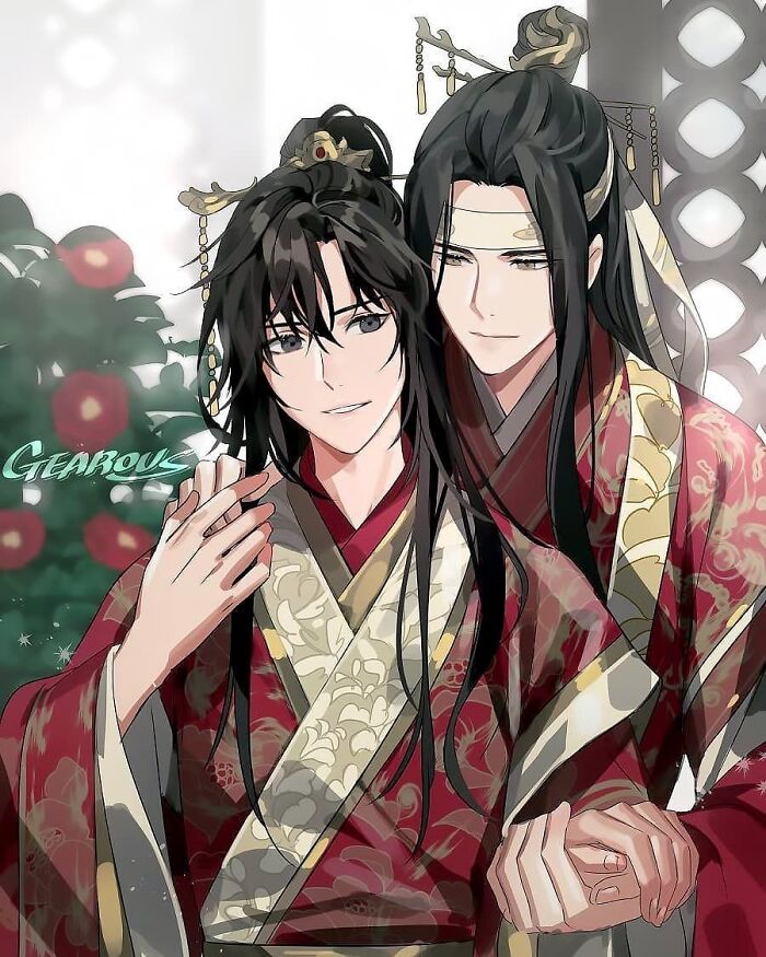 Wangxian From The Grandmaster Of Demonic Cultivation (Art By Gearous, Not Me)