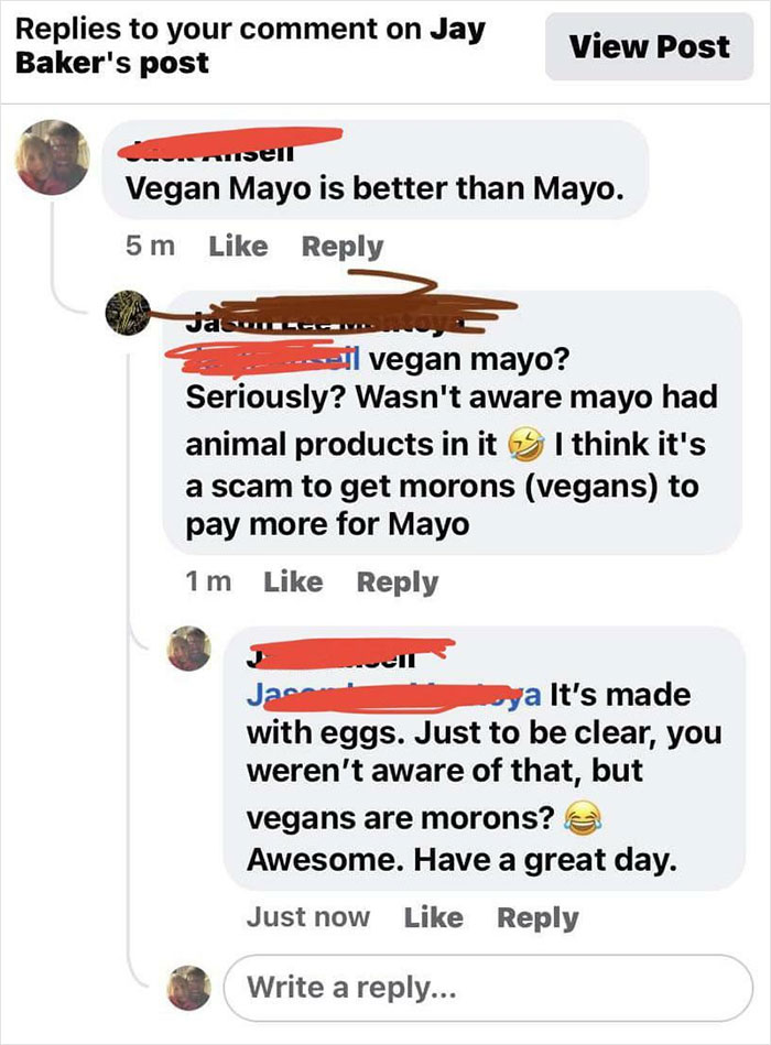 Wait, Mayo Isn’t Just Made From Plants?