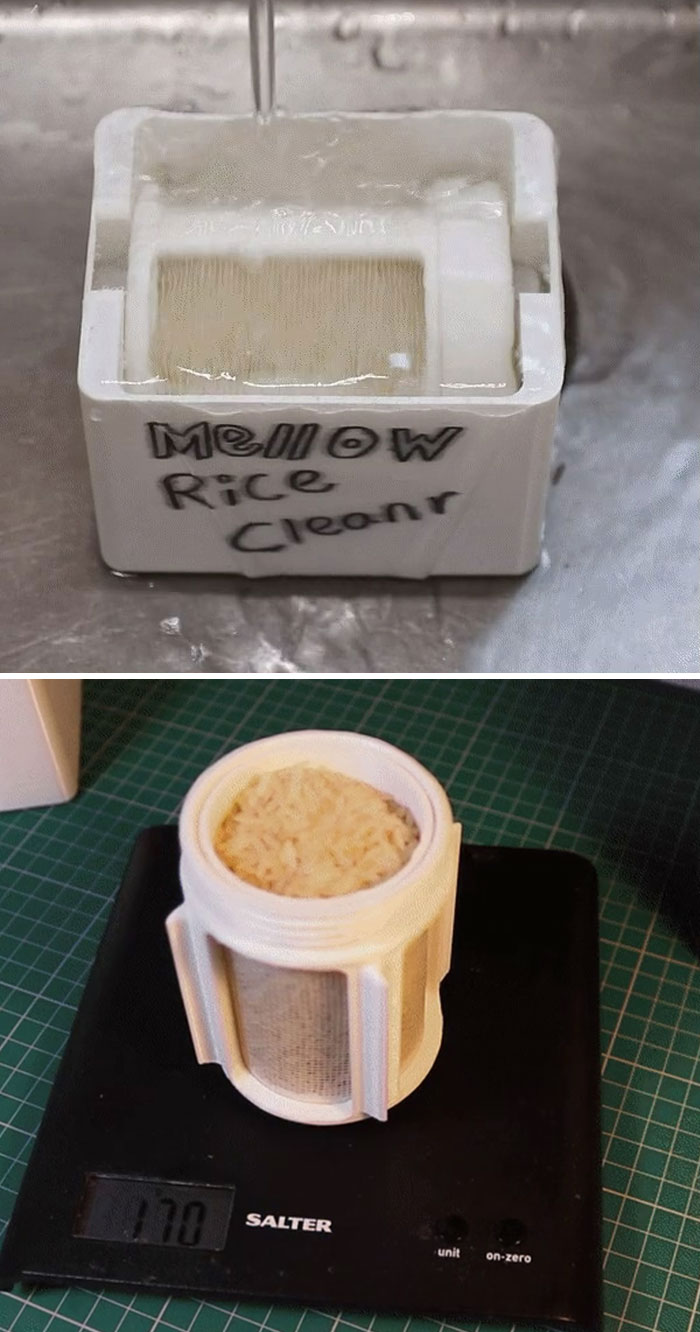 I Made A Water Powered Rice Cleaner