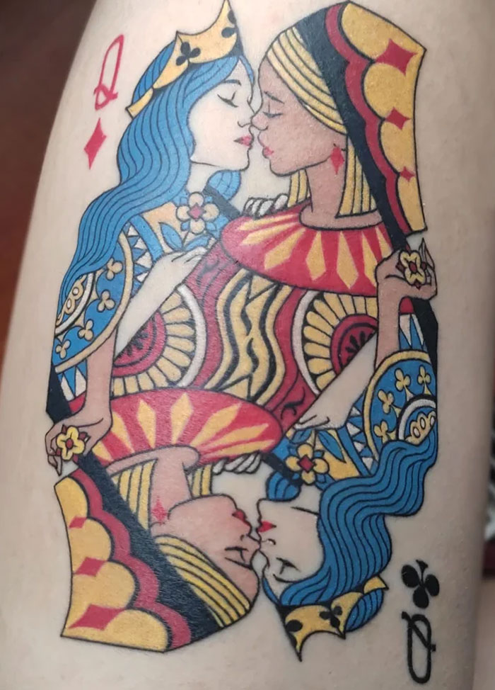 Tatuaje de Alba, Long Story Tattoo, Praga | Obra de Mahdieh Farhadkiaei, Irán