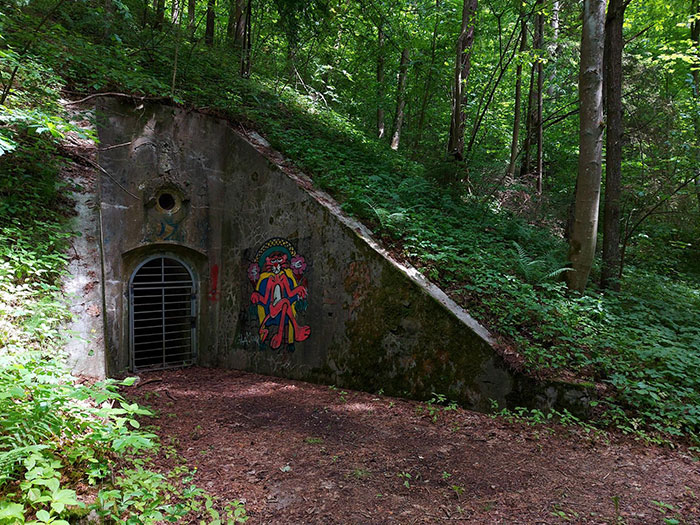 There Are Abandoned Bunkers In Lithuania. They Look So Surreal In The Middle Of A Forest
