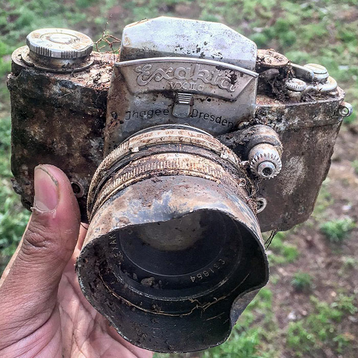 Anyone Lose A Camera Say, I Don't Know, Maybe 80 Years Ago Down At Eagle Creek? I Think We May Have Found Ansel Adams 1st Camera