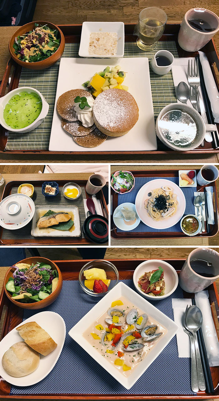 Japanese Hospital's Food. I Gave Birth In Japan, And These Are A Few Examples Of Meals That I Got While I Was At The Hospital