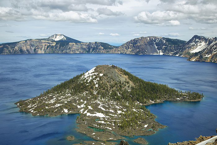 View of Wizard island