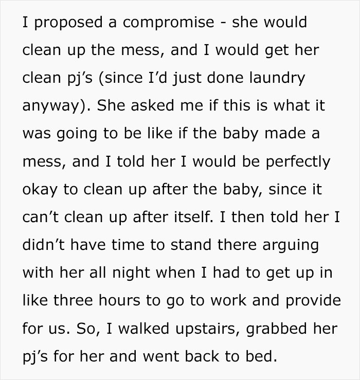 man refuses clean pregnant wifes mess 2