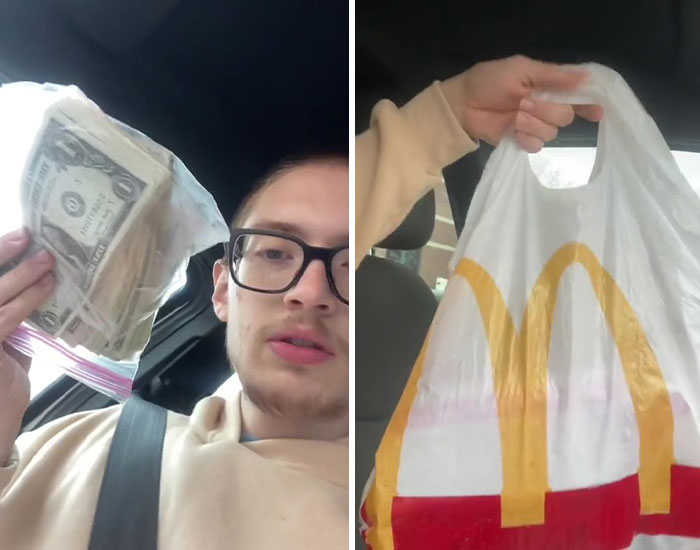 Man Is Handed A Bag Of $5K In Cash Along With His McMuffin, Goes Viral For Documenting Himself Returning It