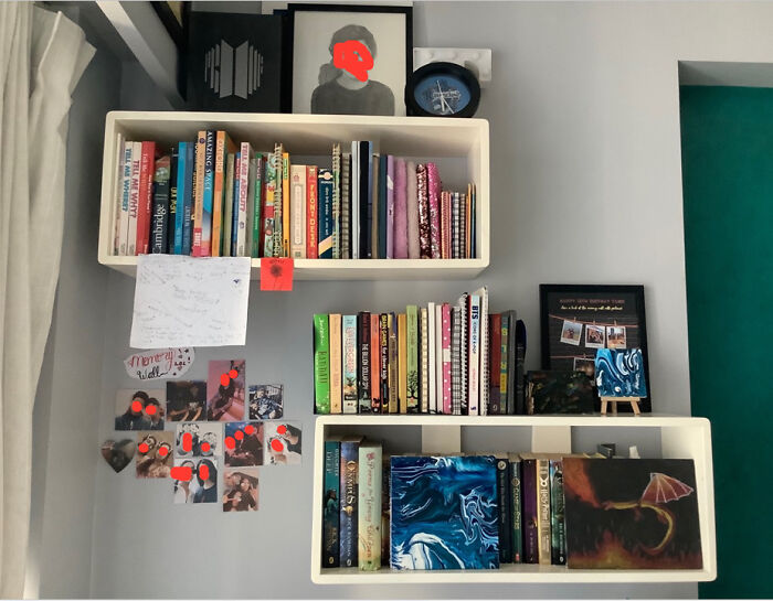Not All My Books, But A Few Of Them, With Some Art And Pics :)