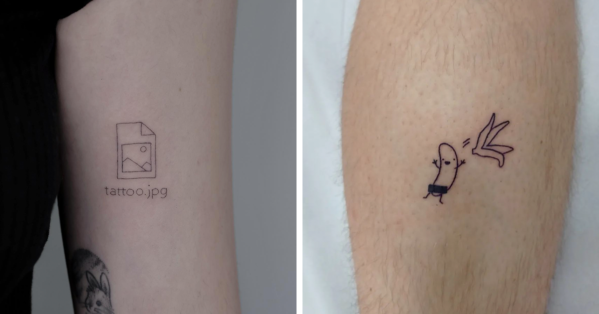 15 Beautifully Simple Travel Tattoos  Cooler