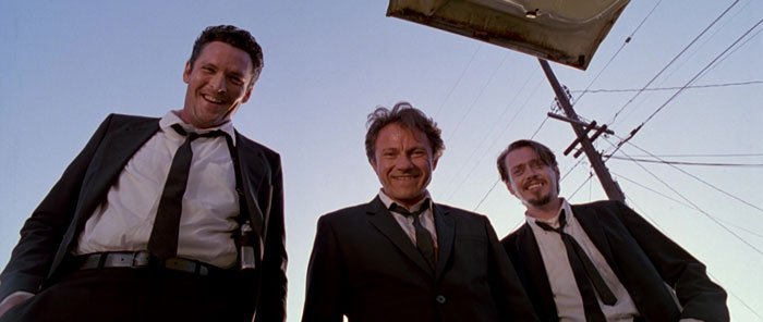 Film shots from the movie Reservoir Dog 