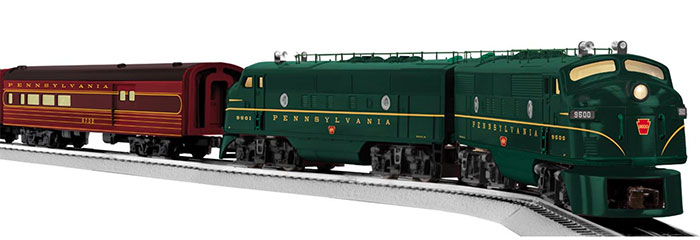 Lionel's Pennsylvania 'Trail Blazer" train set