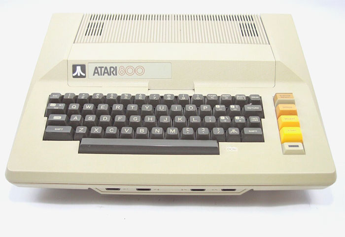 Vintage white Atari