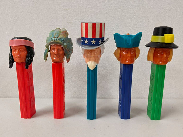 PEZ Dispensers Indian and president