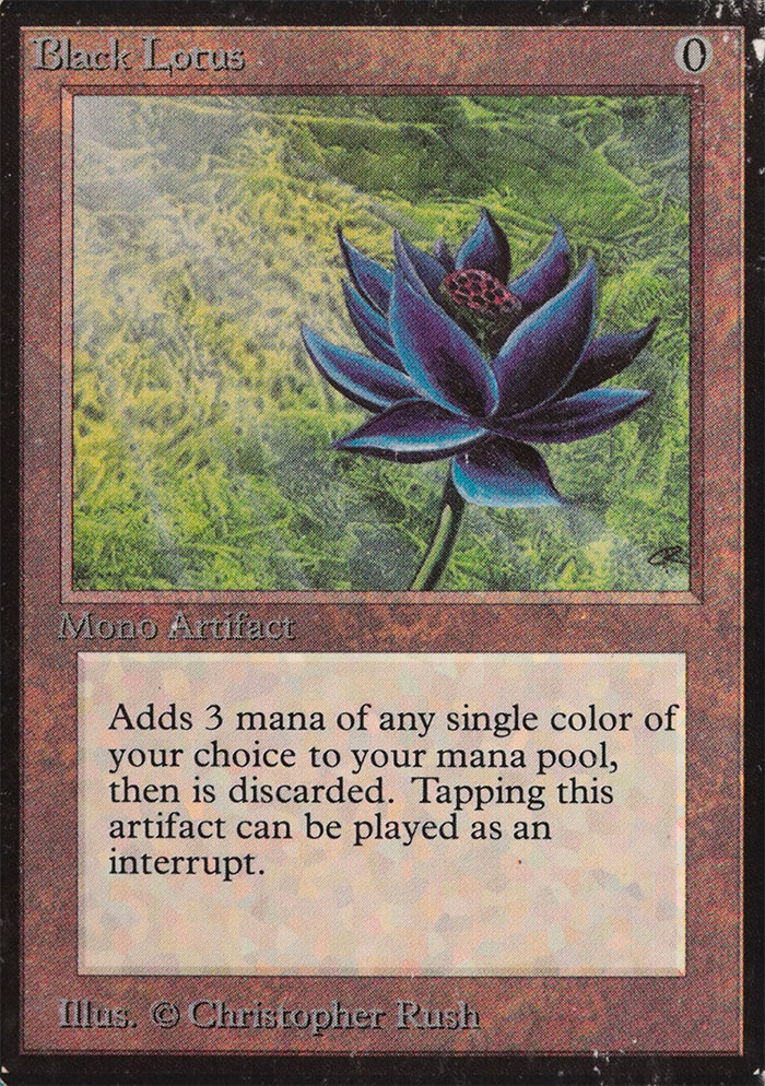 Black Lotus card